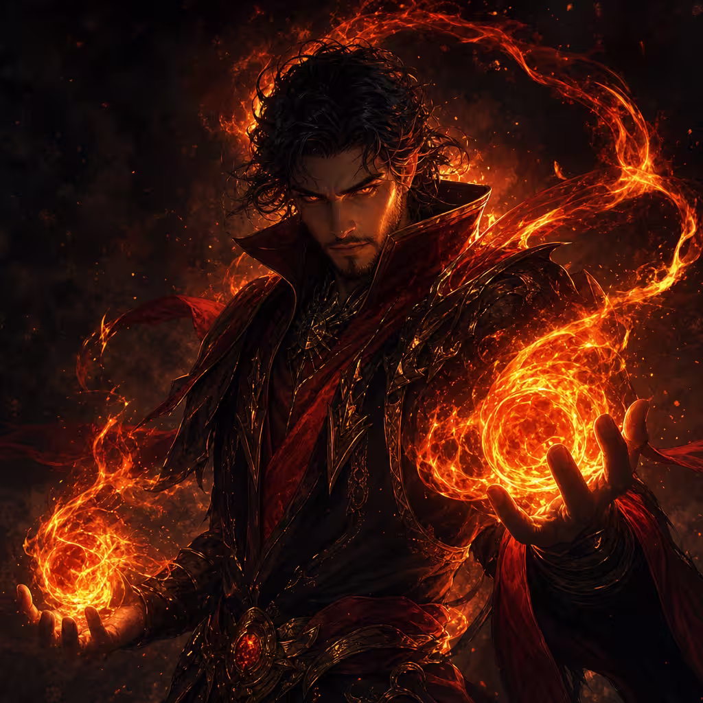 The Embermage — the Fire arcane archetype